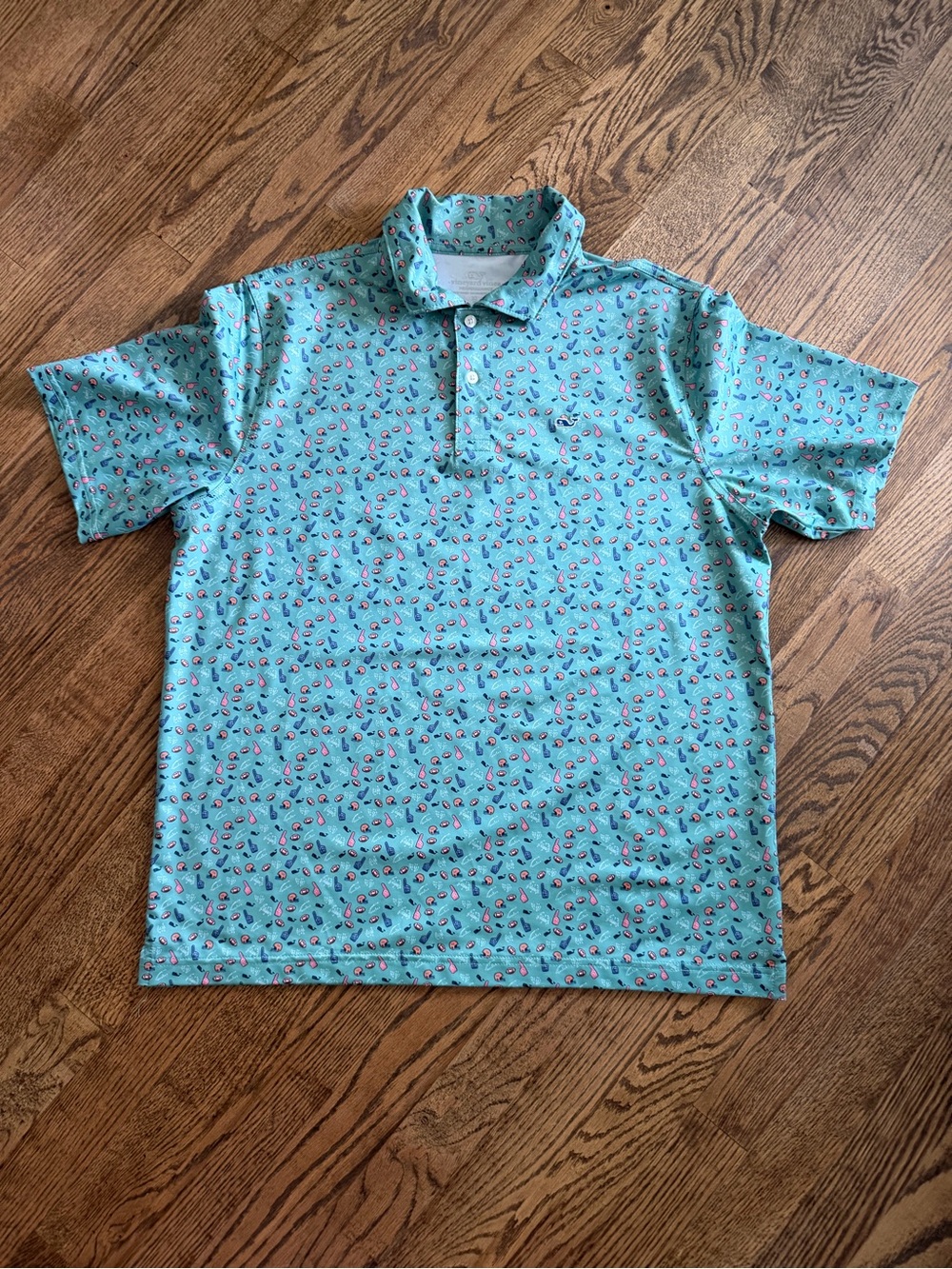 Vineyard Vines Football Performance Polo